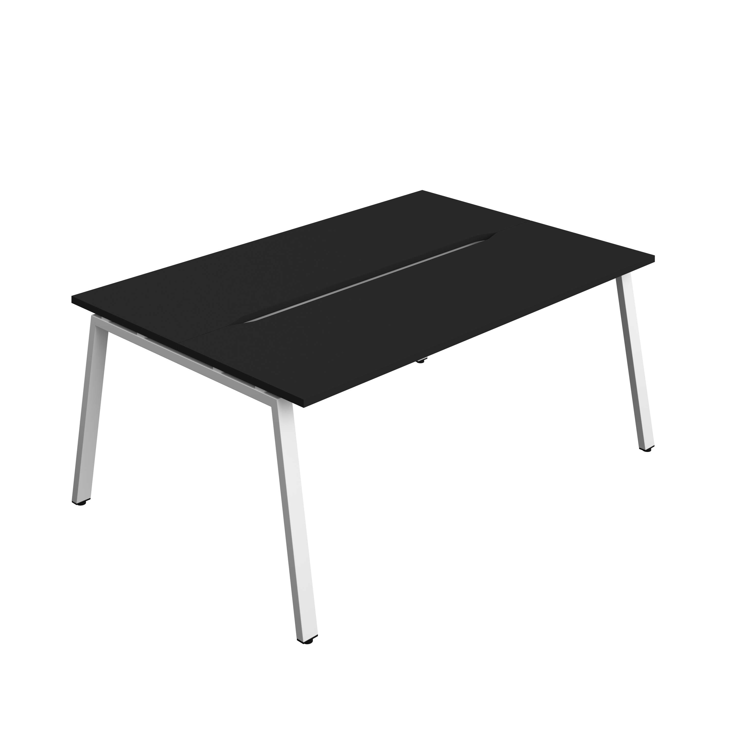Synergy Bench with Cut Out: 2 Person (FSC) : A-Frame Leg : 1800