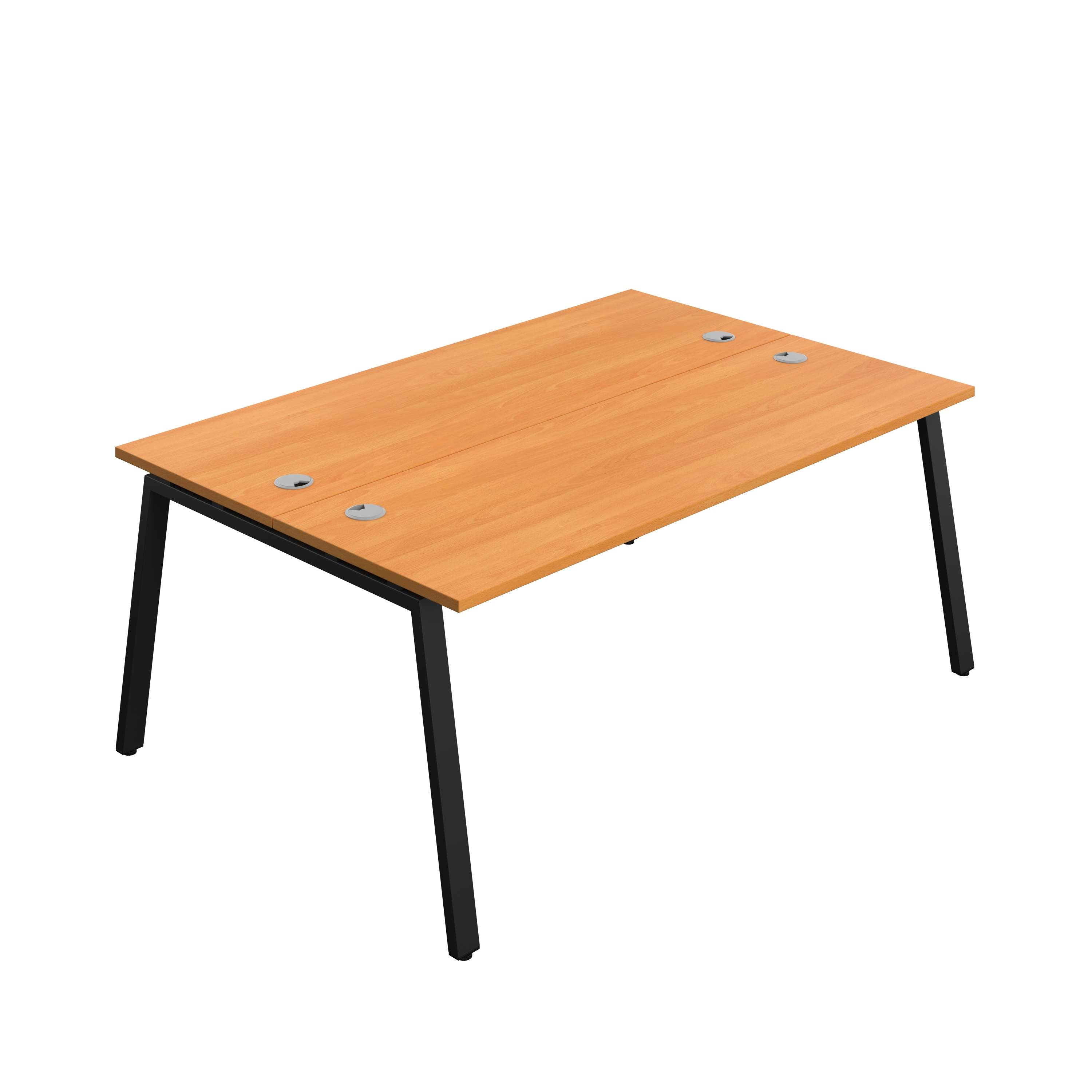 Synergy Bench with Cable Ports: 2 Person (FSC) : A-Frame Leg : 1800