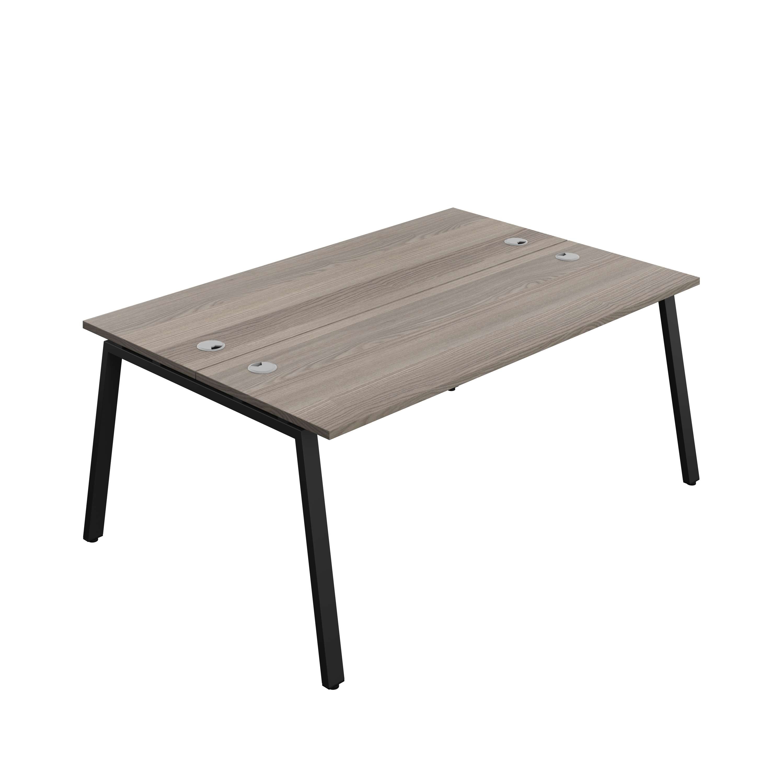 Synergy Bench with Cable Ports: 2 Person (FSC) : A-Frame Leg : 1800