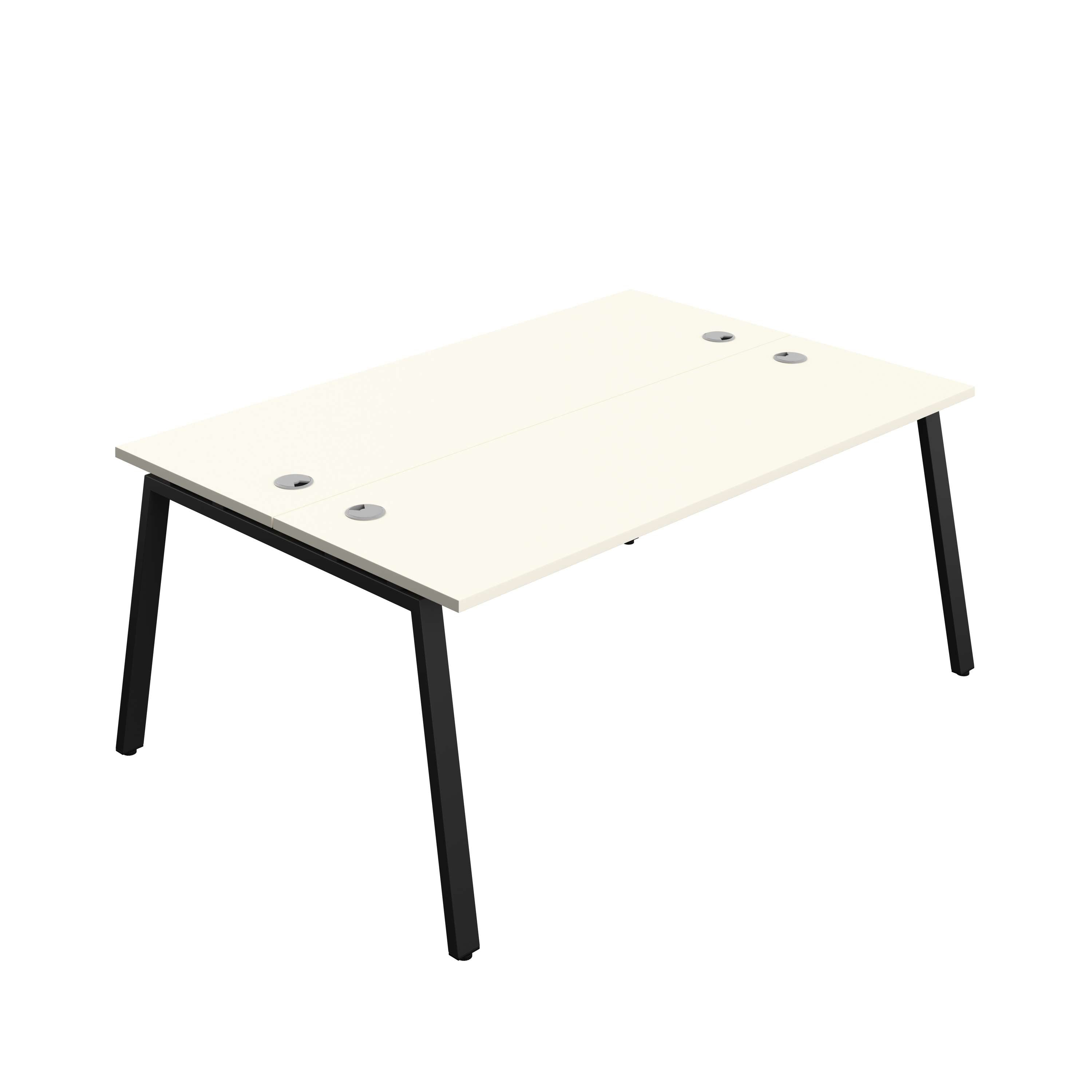 Synergy Bench with Cable Ports: 2 Person (FSC) : A-Frame Leg : 1800