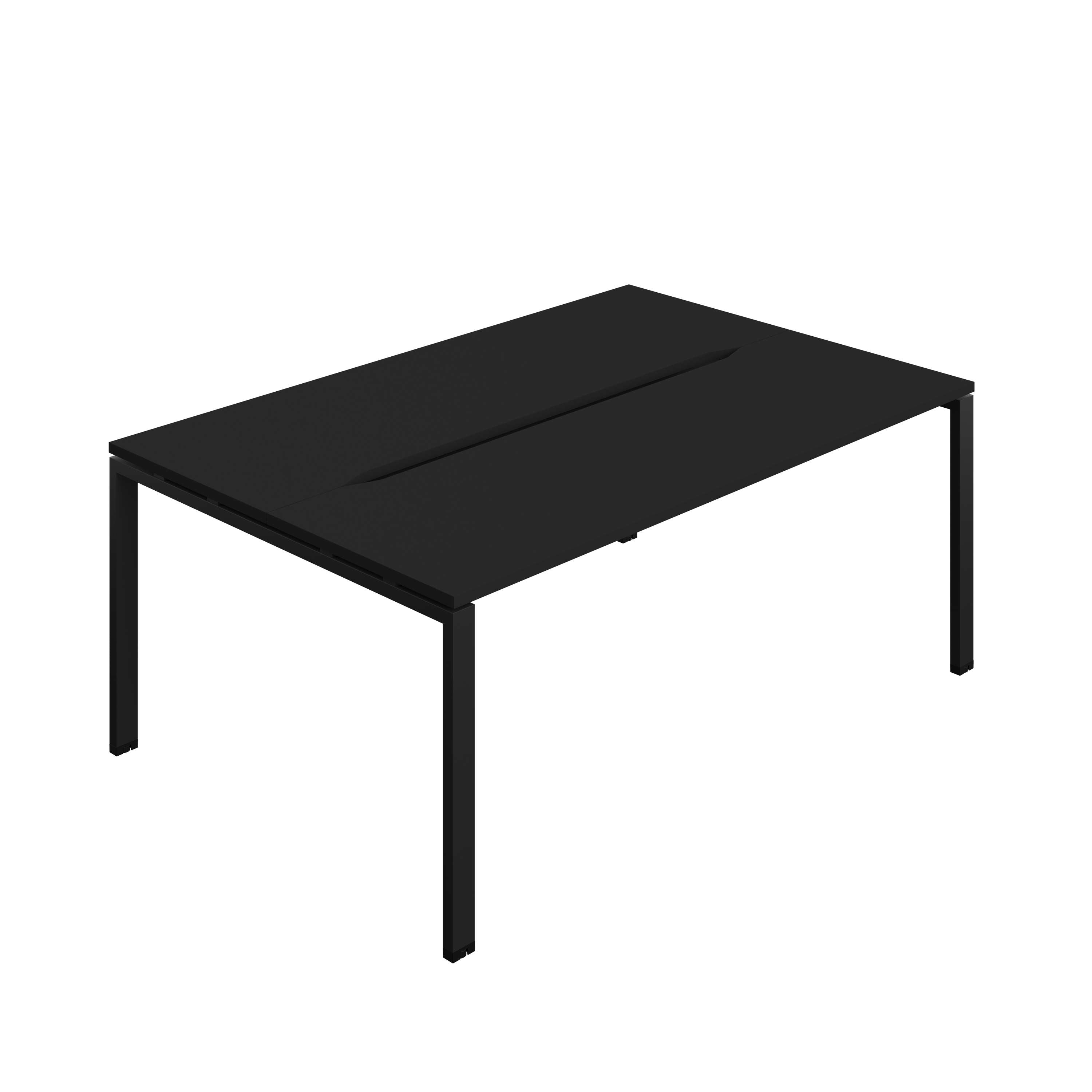 Synergy Bench with Cut Out: 2 Person (FSC) : Goal Post Leg : 1800