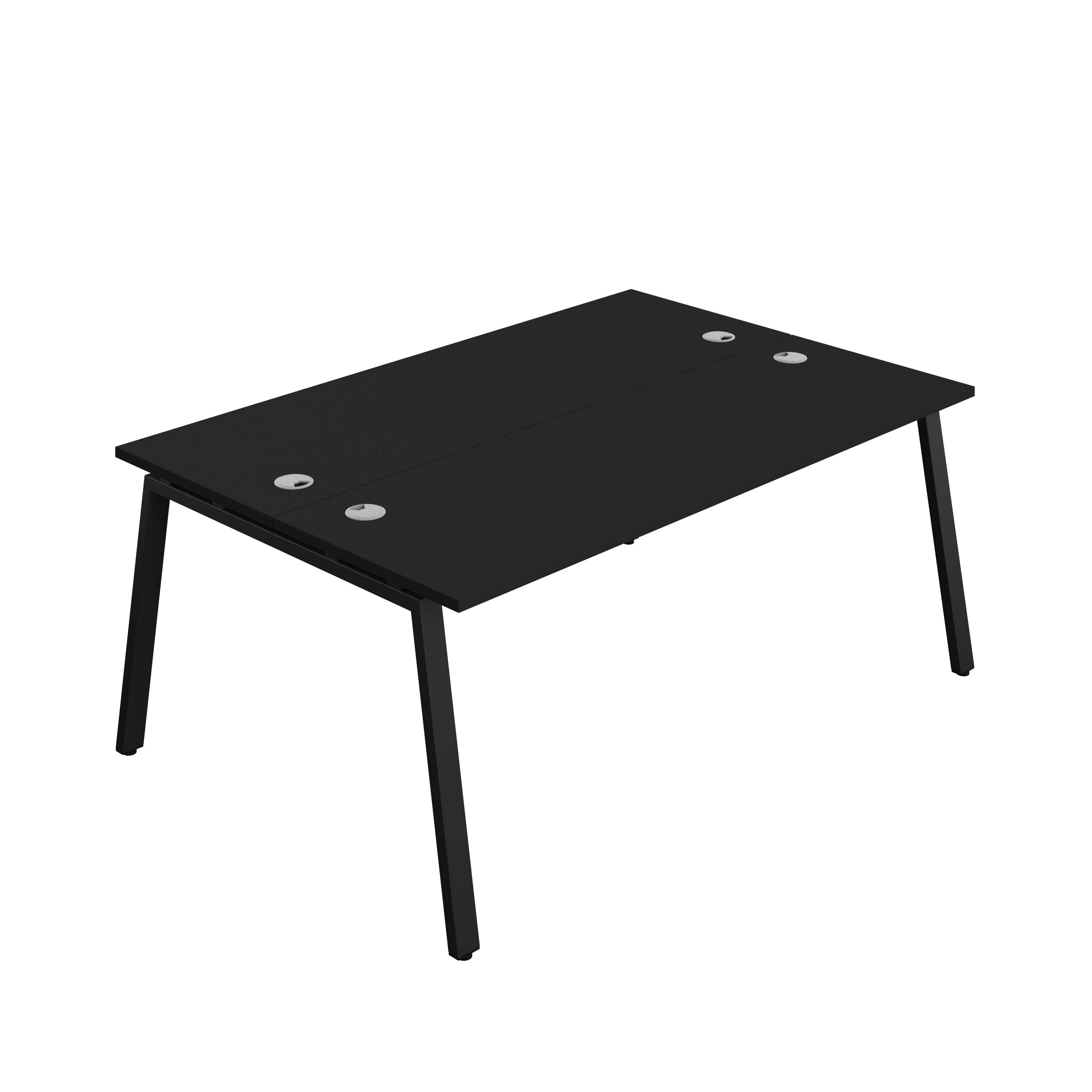 Synergy Bench with Cable Ports: 2 Person (FSC) : A-Frame Leg : 1800
