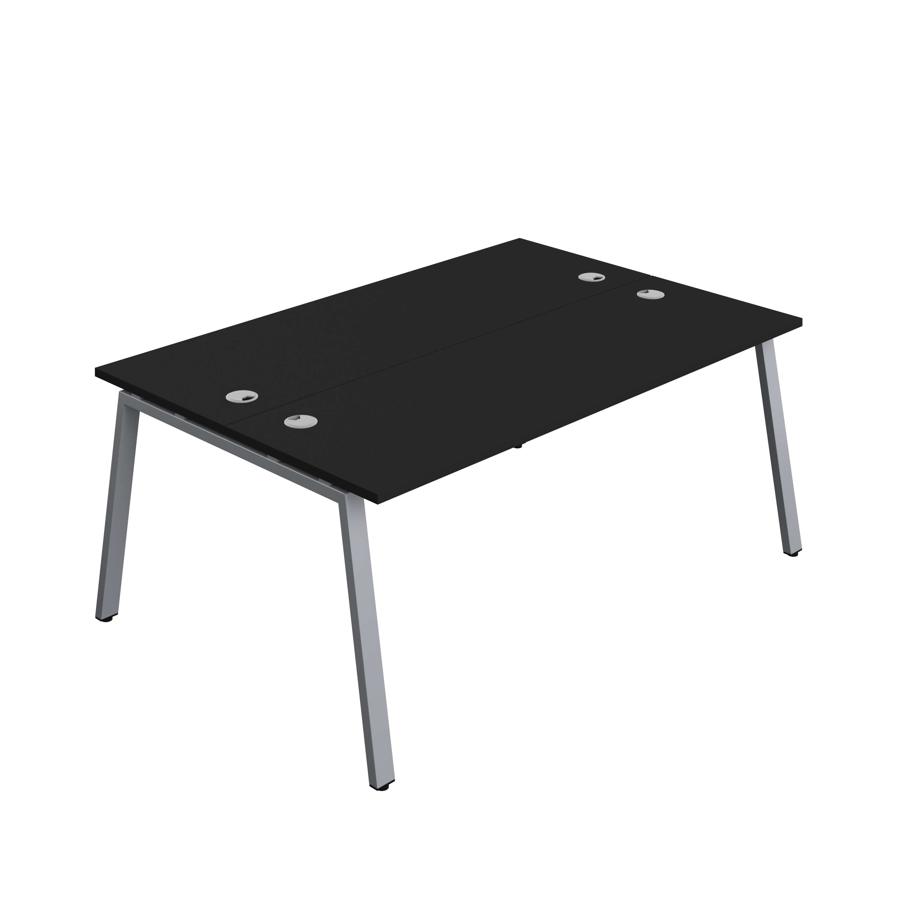 Synergy Bench with Cable Ports: 2 Person (FSC) : A-Frame Leg : 1800