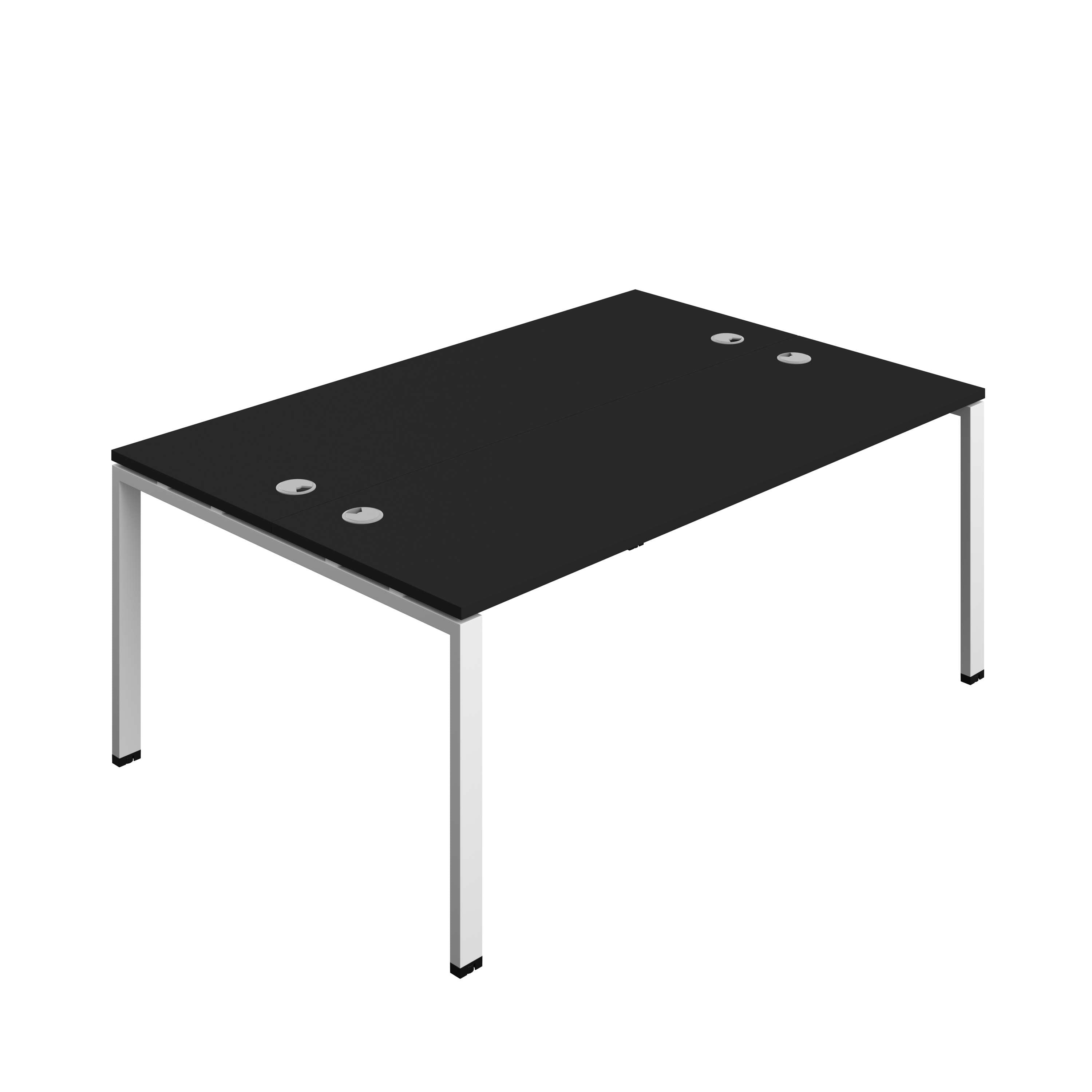 Synergy Bench with Cable Ports: 2 Person (FSC) : Goal Post Leg : 1800