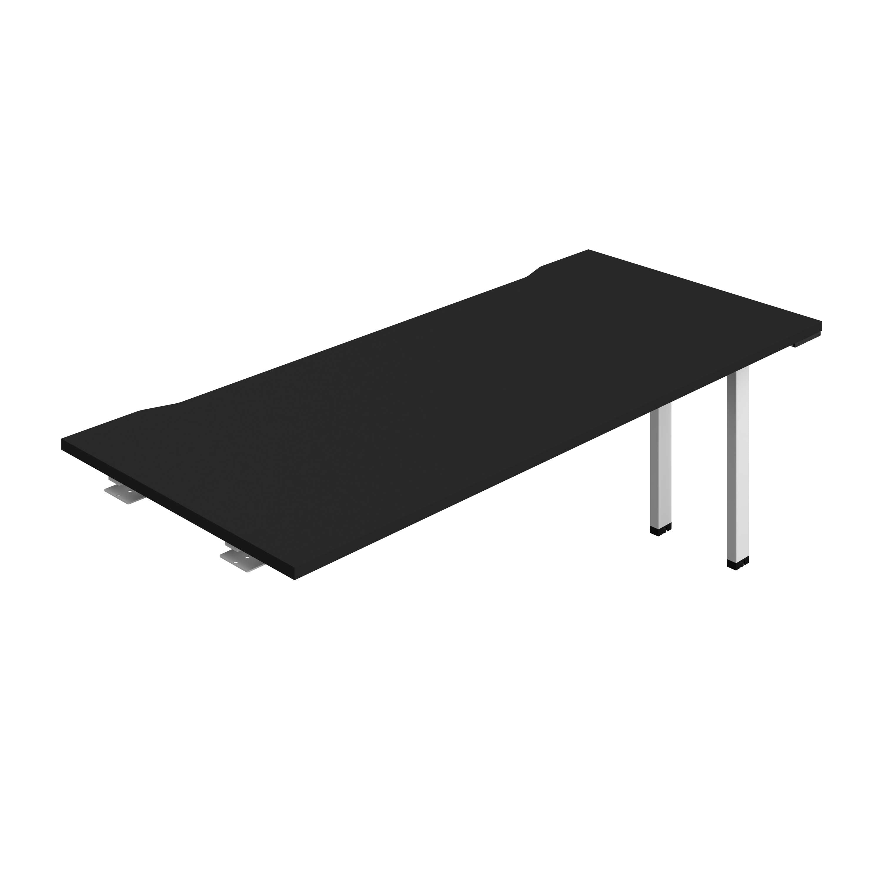 Synergy Bench Extension with Cut Out: 1 Person (FSC) : 1800 | 800 | Black/White