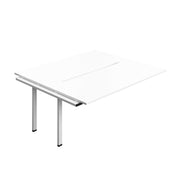 Synergy Bench Extension with Cut Out: 2 Person (FSC) : 1800 | 800 | White/White