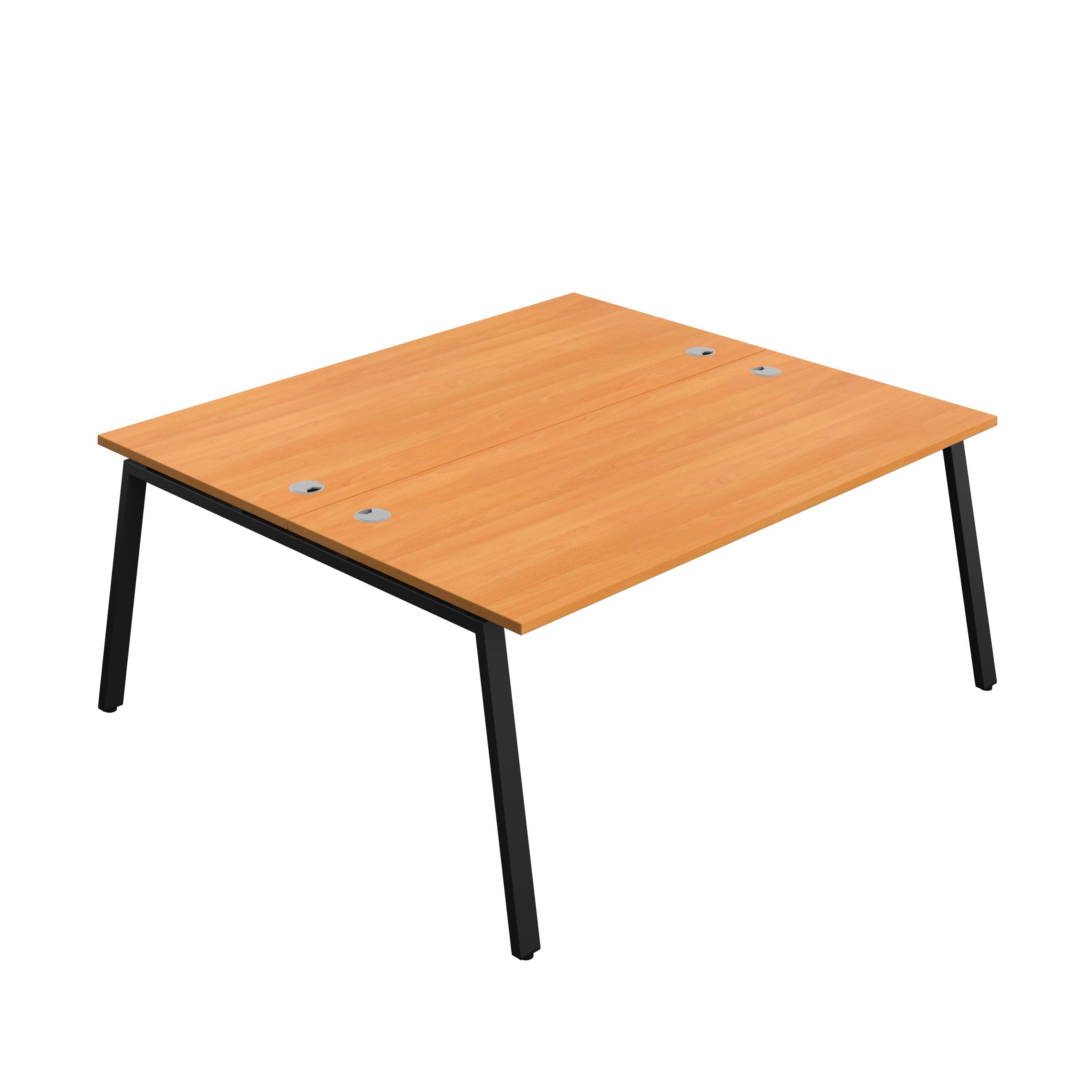 Synergy Bench with Cable Ports: 2 Person (FSC) : A-Frame Leg : 1800