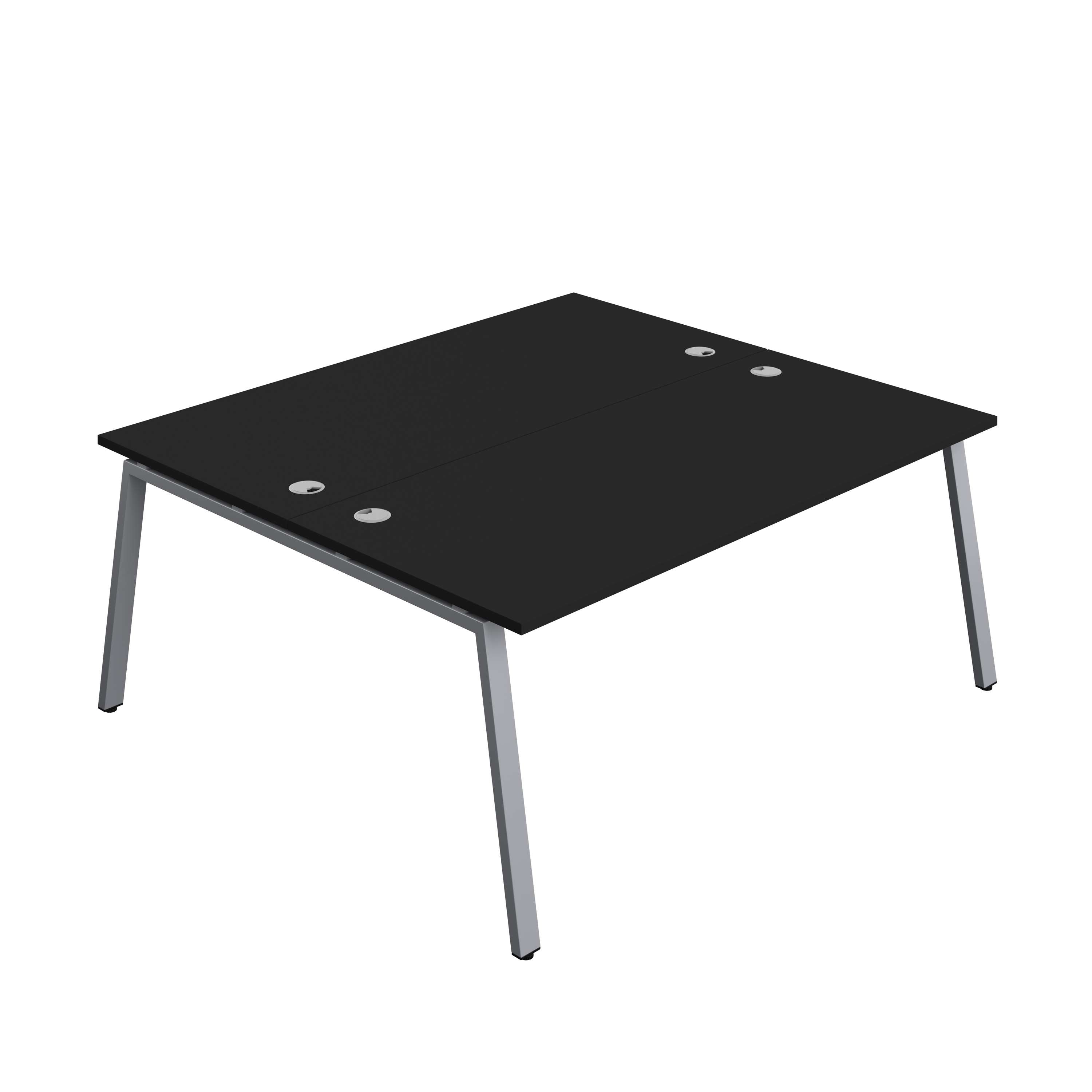 Synergy Bench with Cable Ports: 2 Person (FSC) : A-Frame Leg : 1800
