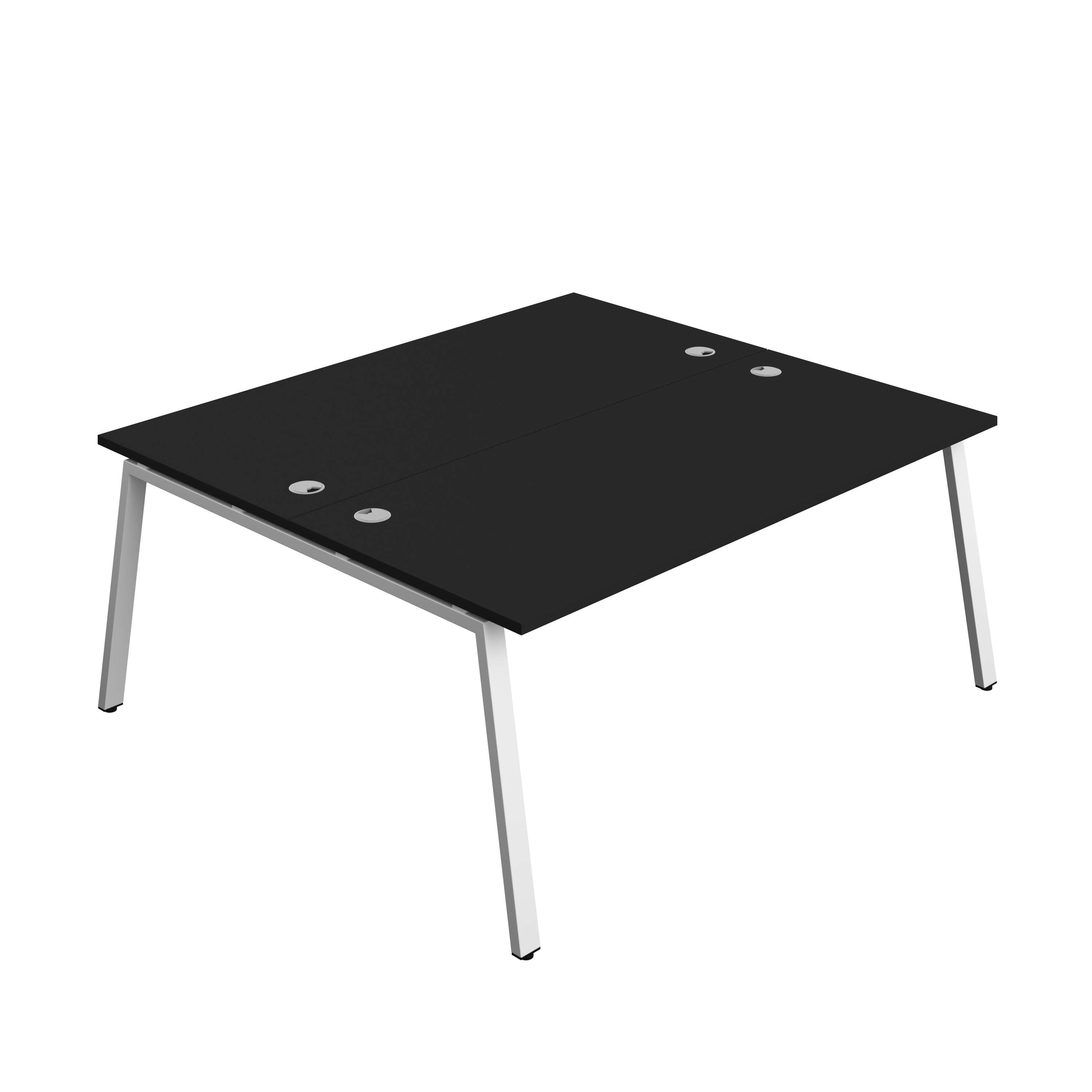 Synergy Bench with Cable Ports: 2 Person (FSC) : A-Frame Leg : 1800