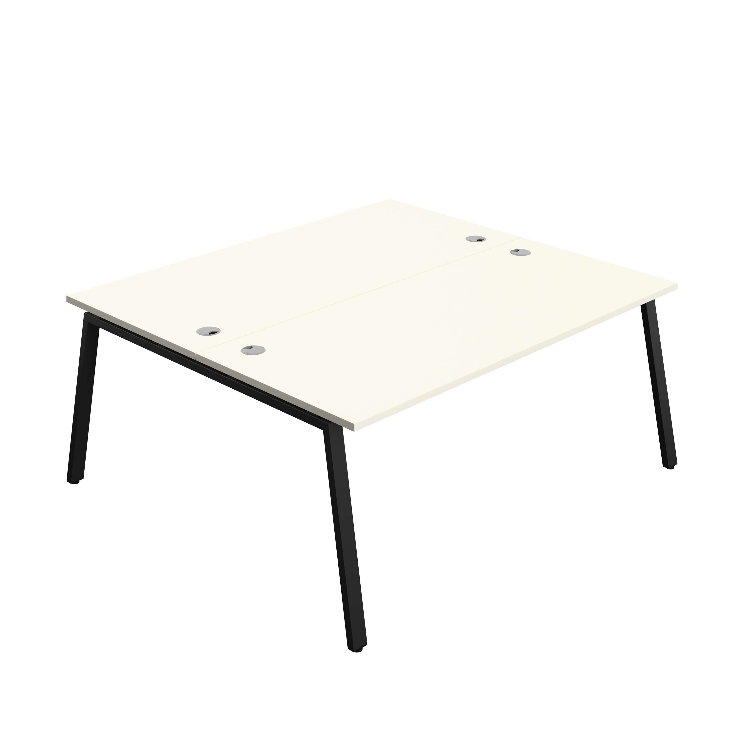 Synergy Bench with Cable Ports: 2 Person (FSC) : A-Frame Leg : 1800