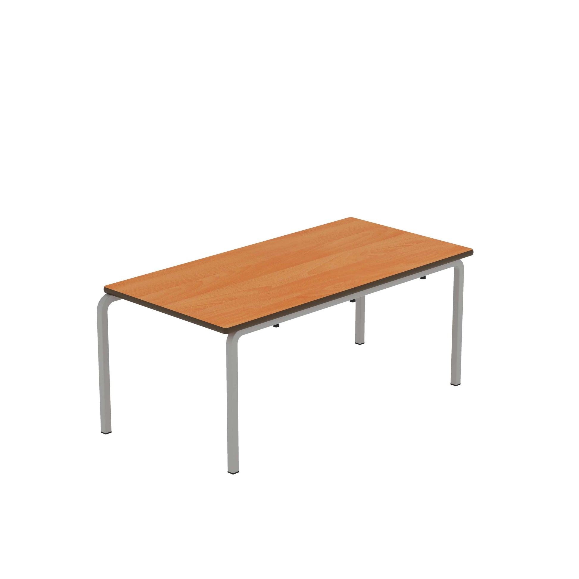 Titan Crush Bent Frame Table | 1100x550x460 | Beech/Grey