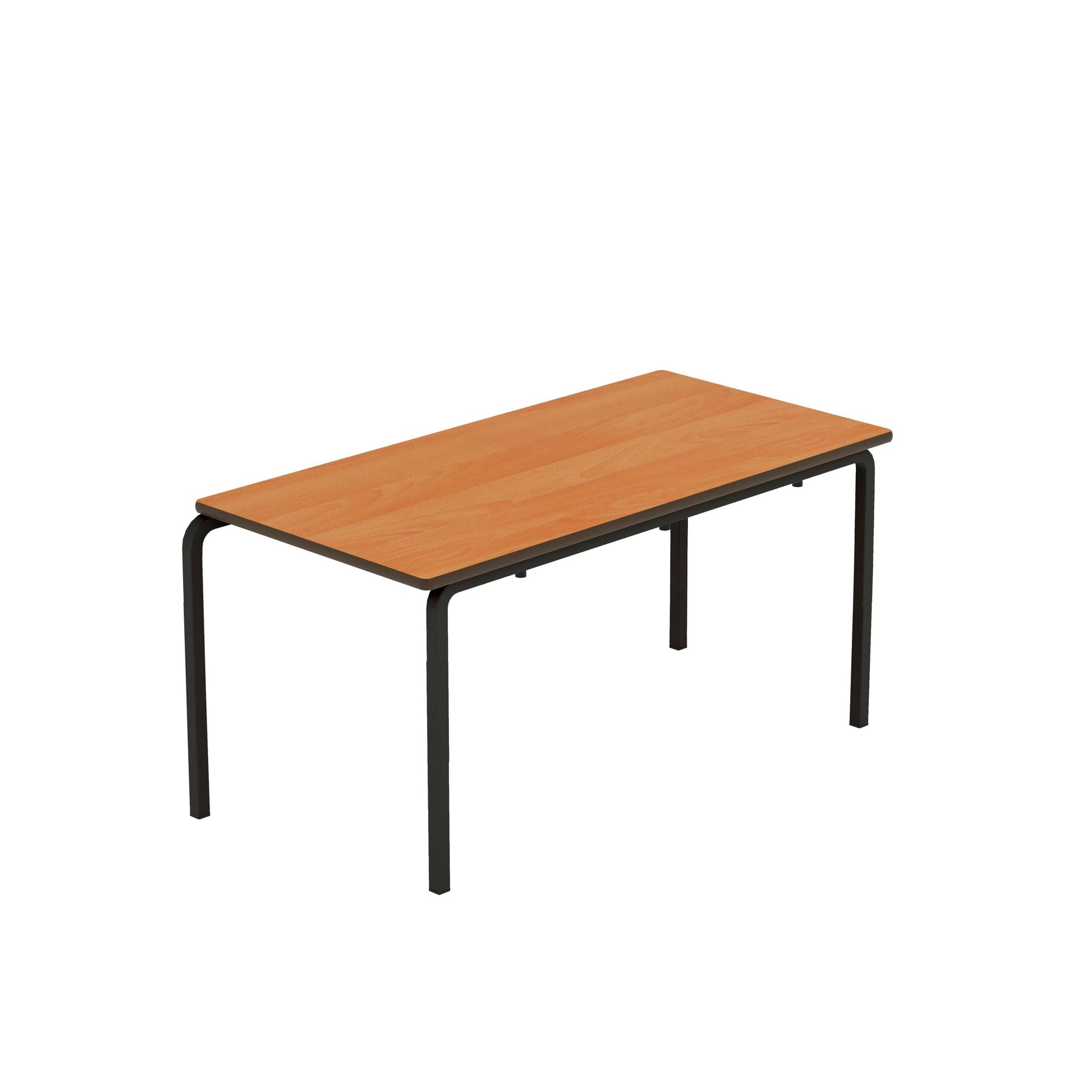Titan Crush Bent Frame Table | 1100x550x530 | Beech/Black