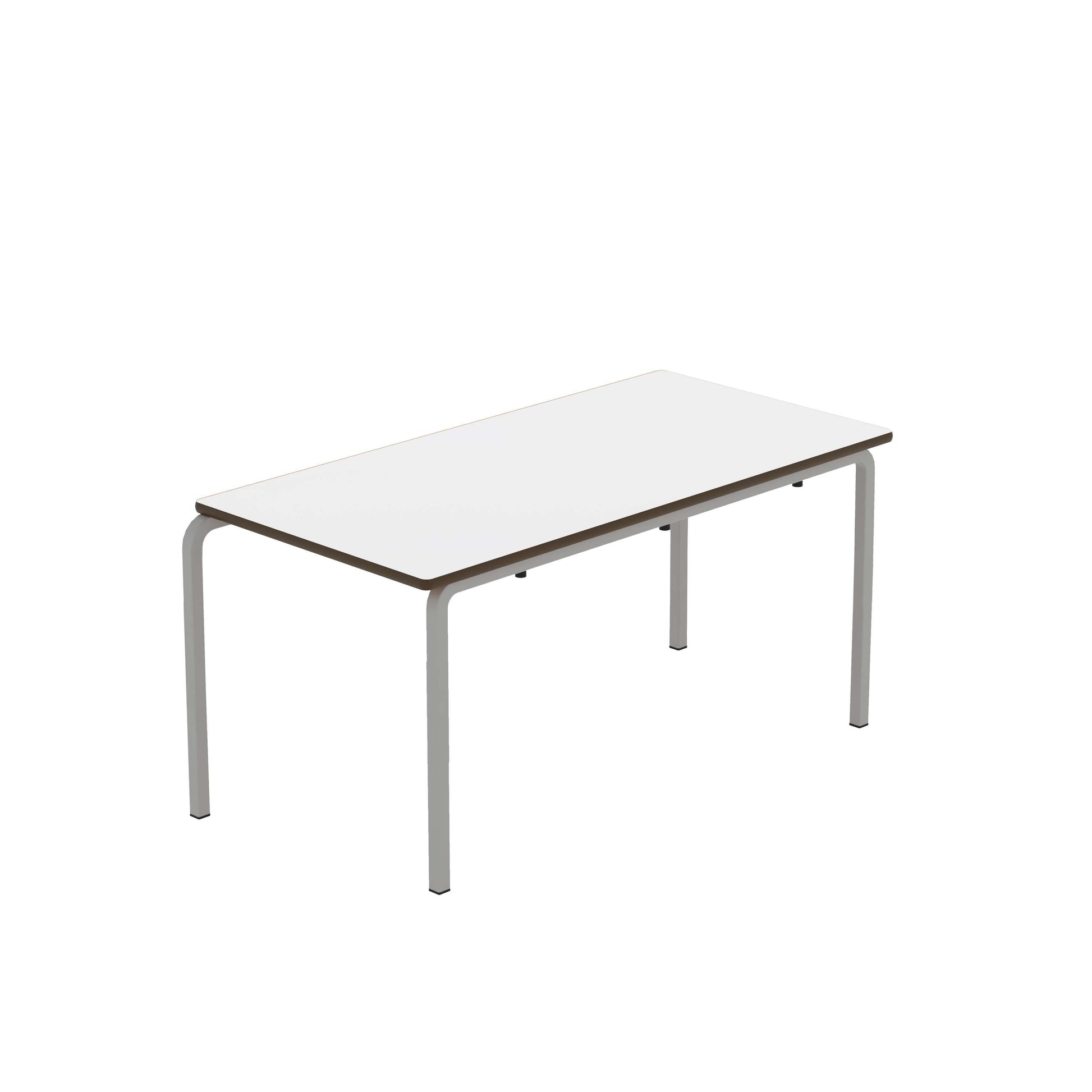 Titan Crush Bent Frame Table | 1100x550x530 | White/Grey