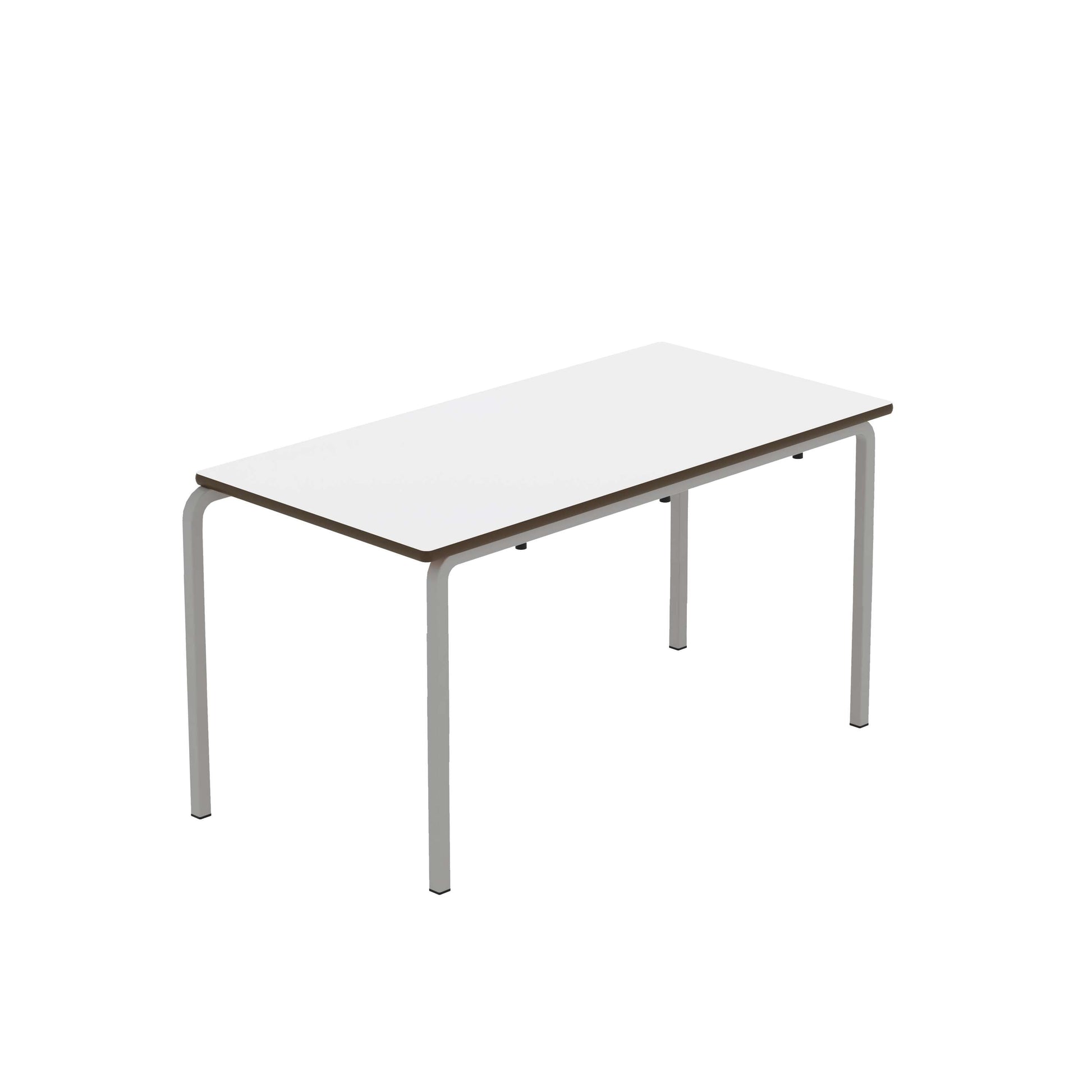 Titan Crush Bent Frame Table | 1100x550x590 | White/Grey