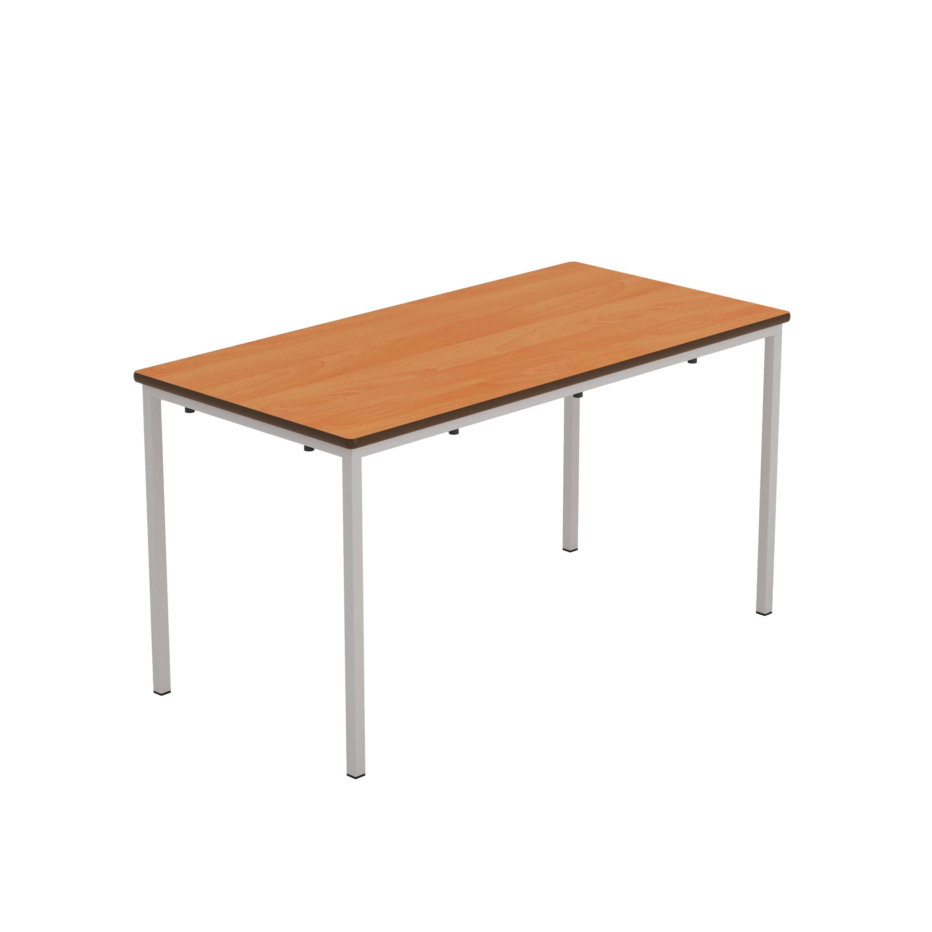 Titan Welded Frame Table | 1200x600x640 | Beech/Grey