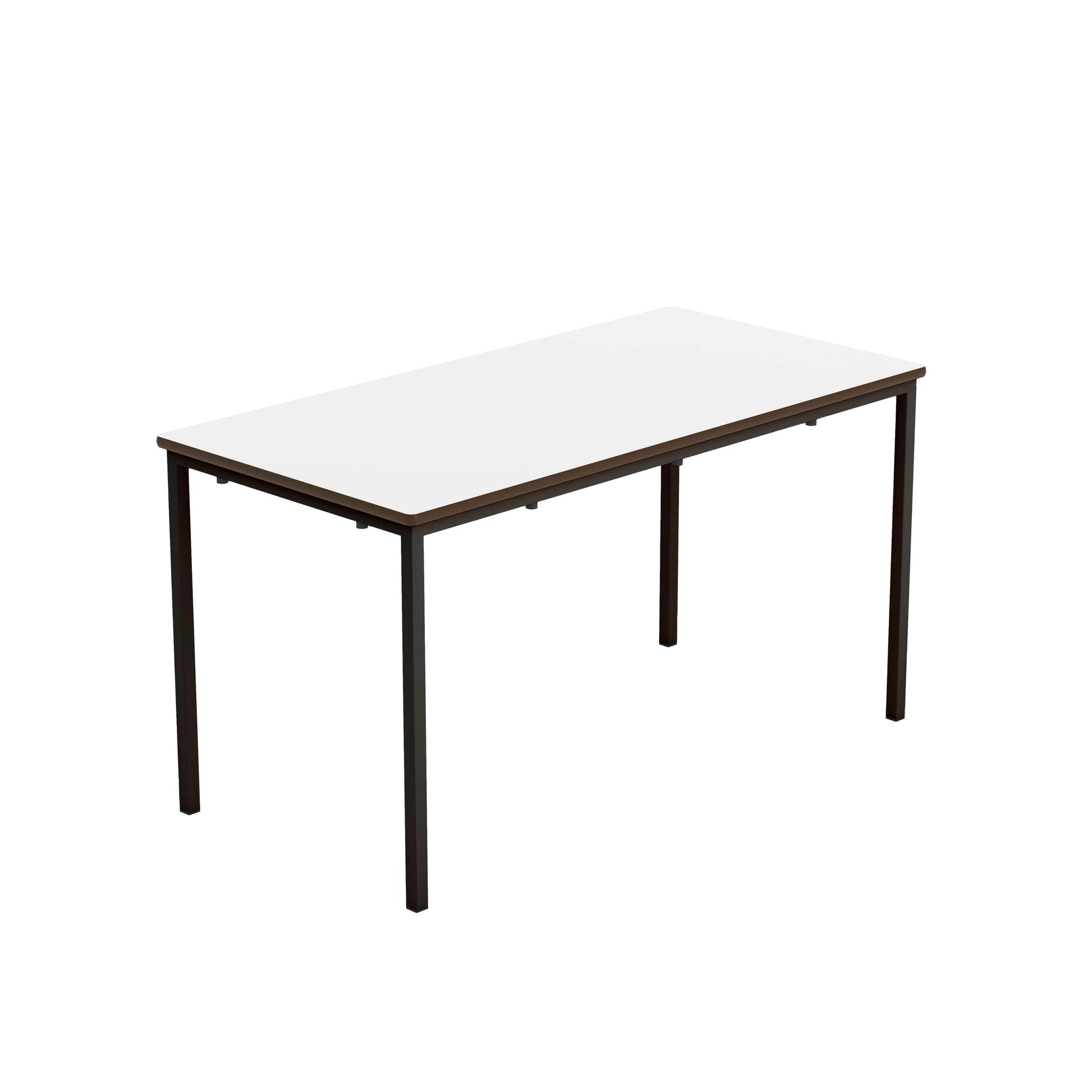 Titan Welded Frame Table | 1200x600x640 | White/Black