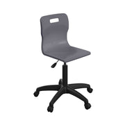 Titan Swivel Senior Chair with Plastic Base and Castors