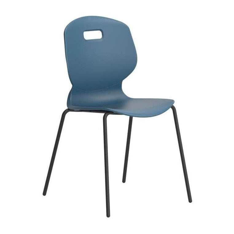 Titan Arc 4 Leg Chair | Size 5 | Steel Blue