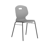 Titan Arc 4 Leg Chair with Brace | Size 6 | Grey